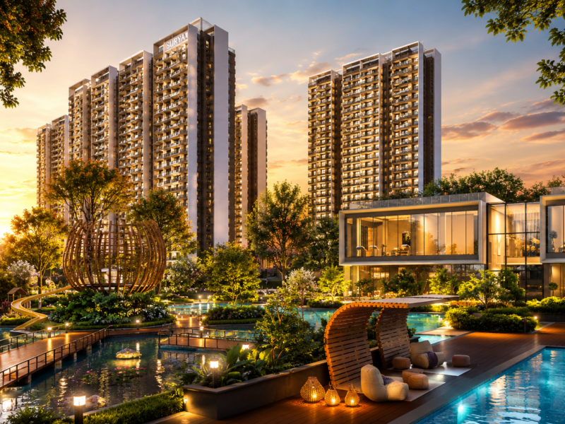SOBHA Rivana Sector 1, Greater Noida SOBHA Limited 3 & 4 Bed Luxury Residences 1,752 – 2,715 Sq. Ft.