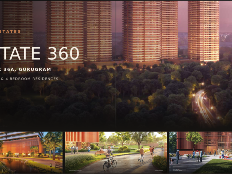 Estate 360 Sector 36A, Gurugram Max Estates 3 & 4 Bedroom Luxury Residences Under Construction